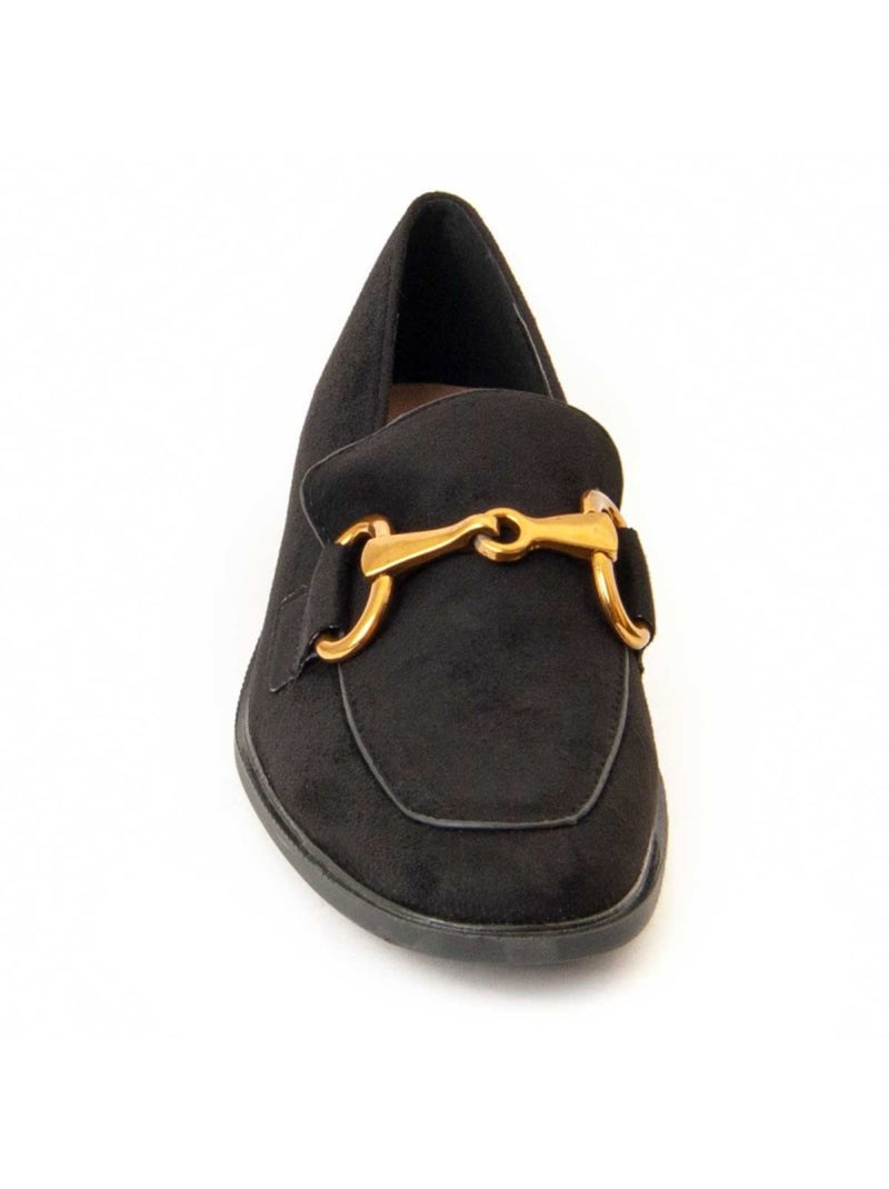 Mocasines Plano Sintetico Montevita Negro - Kiabi