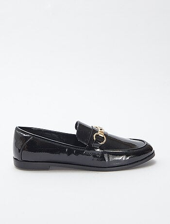 Mocasines planos de charol