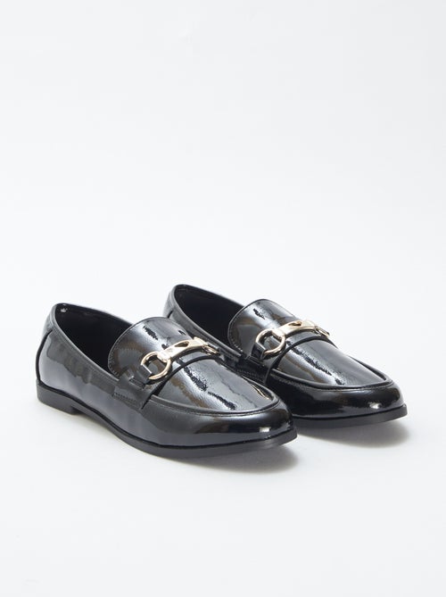 Mocasines planos de charol - Kiabi