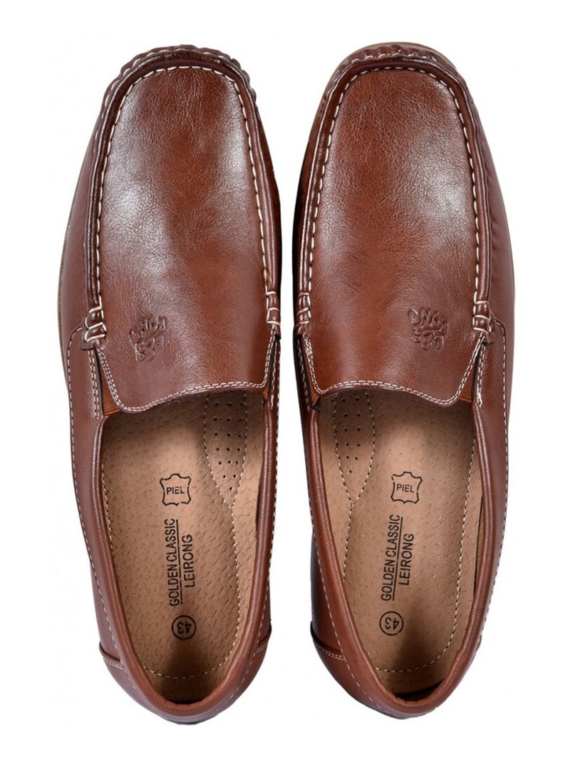 Mocasines PREMIUM Marrón - Kiabi
