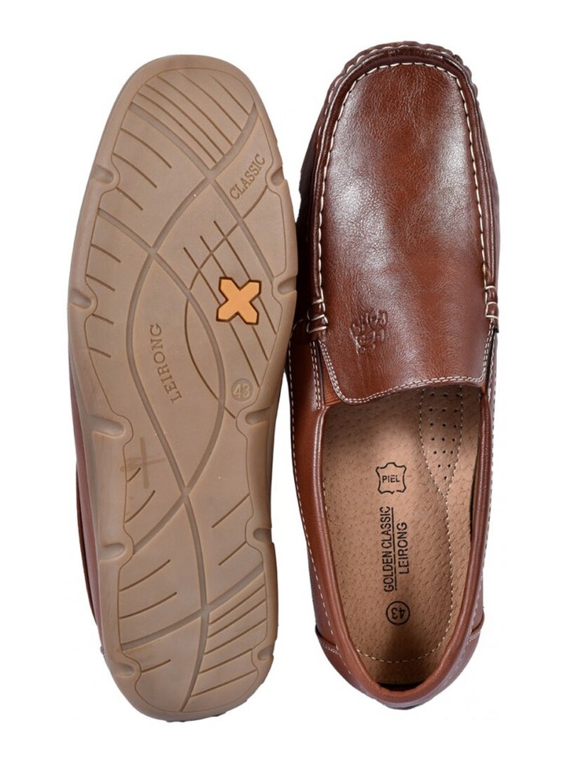 Mocasines PREMIUM Marrón - Kiabi