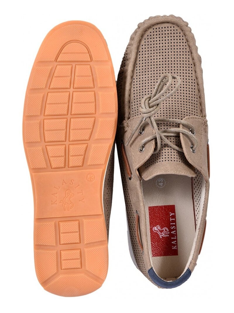 Mocasines PREMIUM para hombre Marrón claro - Kiabi