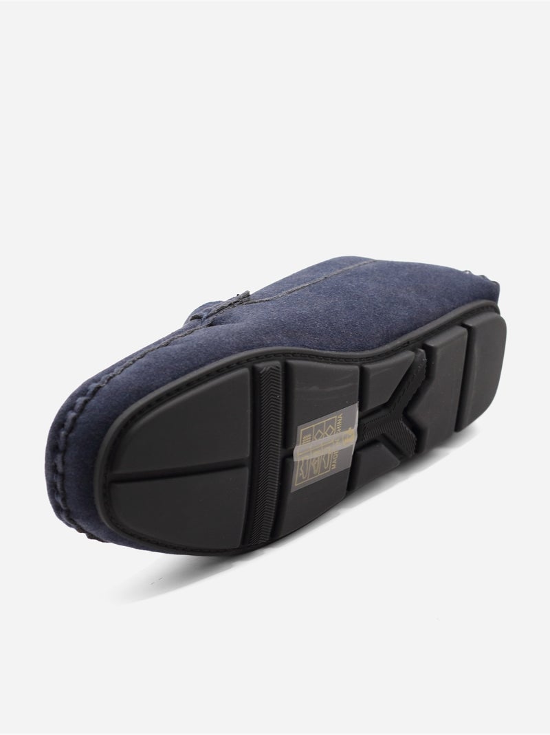 Mocasines sin cordones Azul oscuro - Kiabi