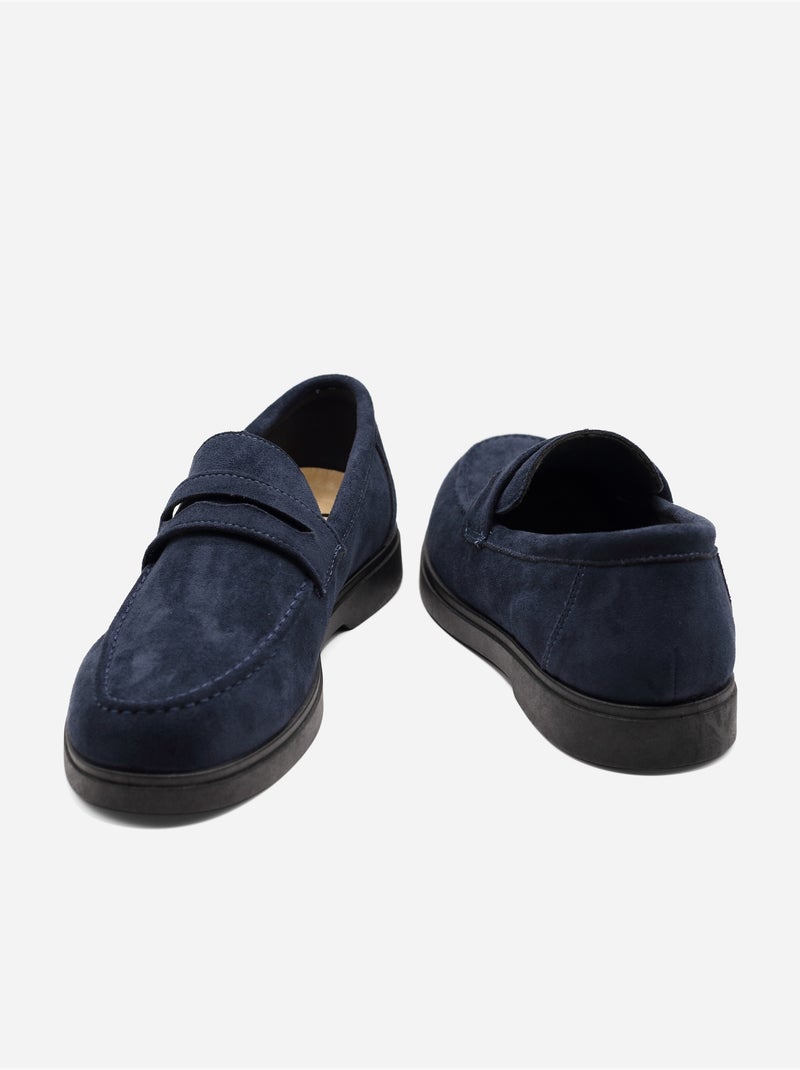 Mocasines sin cordones Azul oscuro - Kiabi