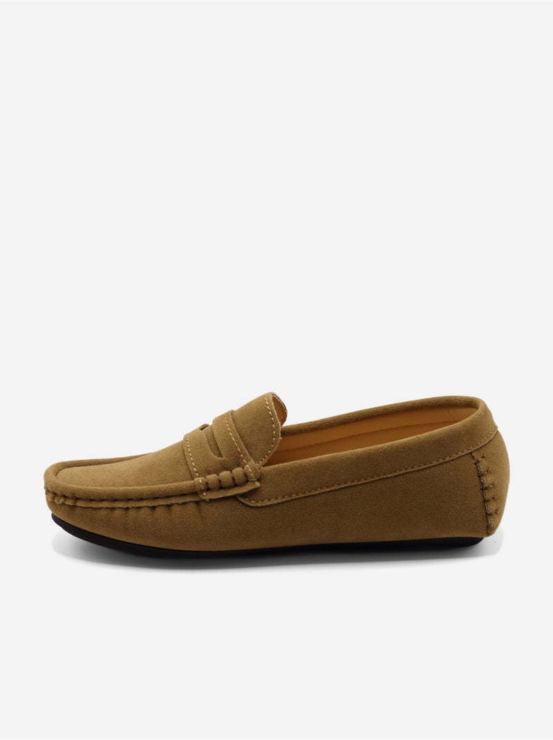 Mocasines sin cordones Camel - Kiabi