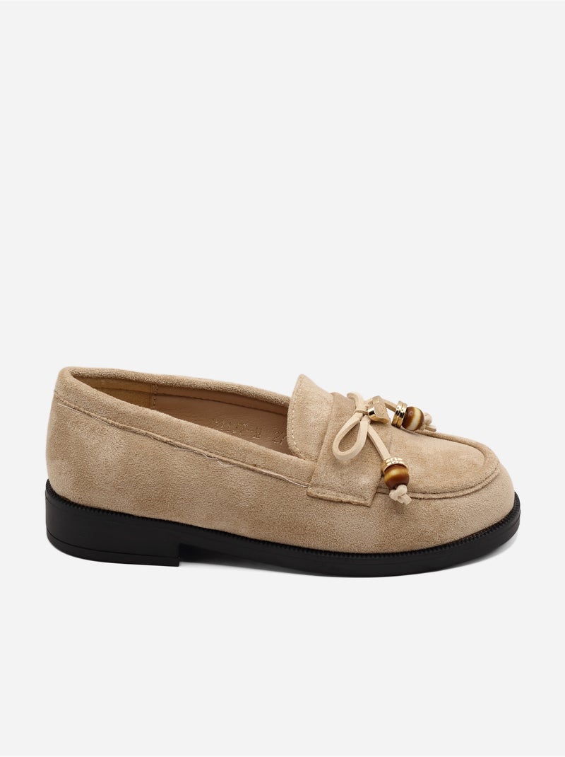 Mocasines sin cordones Crema - Kiabi