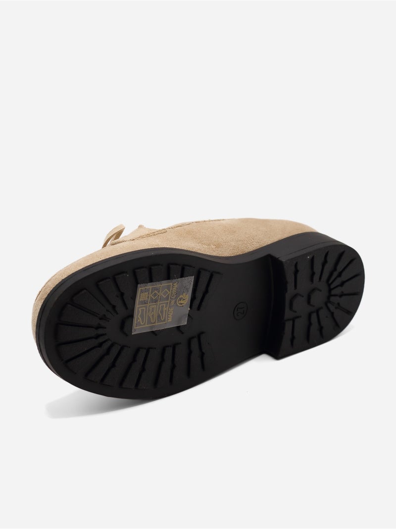 Mocasines sin cordones Crema - Kiabi