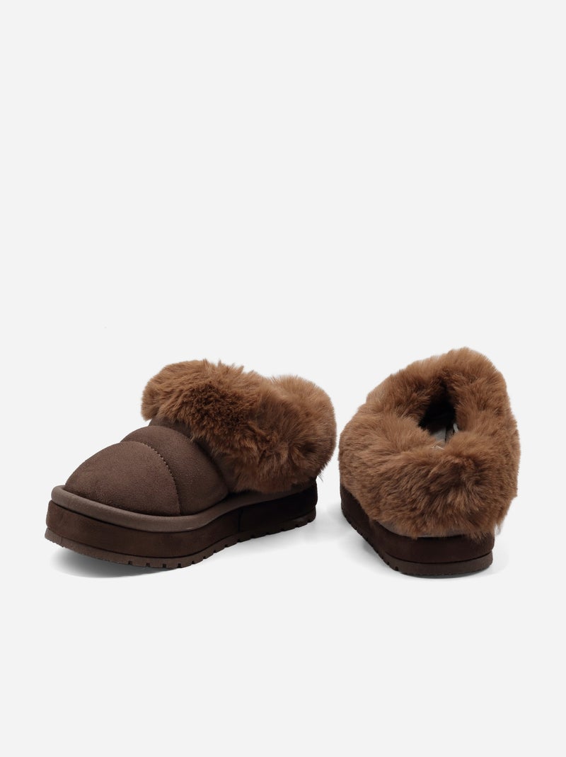 Mocasines sin cordones Marrón - Kiabi
