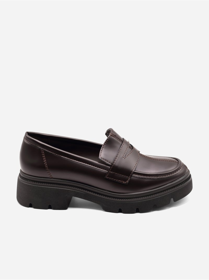 Mocasines sin cordones Marrón - Kiabi