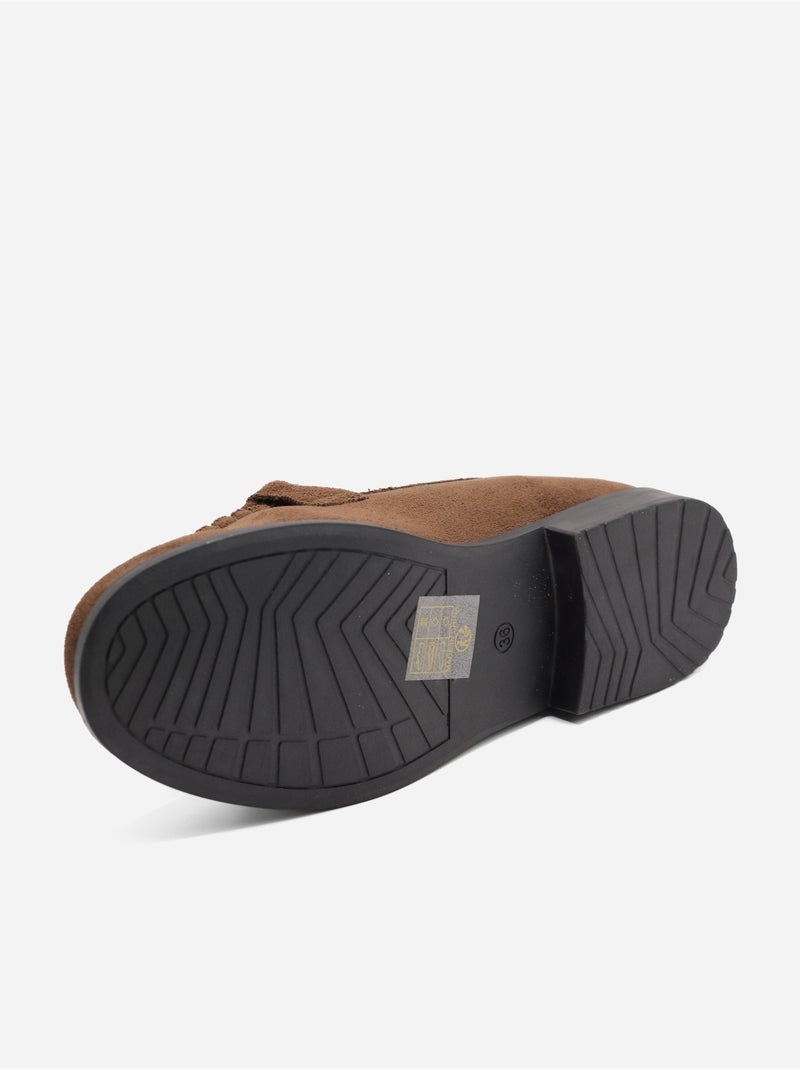 Mocasines sin cordones Marrón - Kiabi