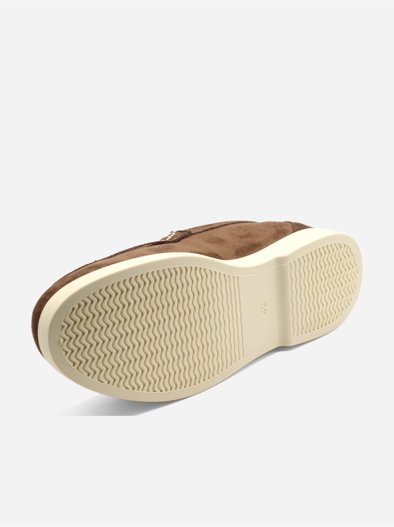 Mocasines sin cordones Marrón - Kiabi