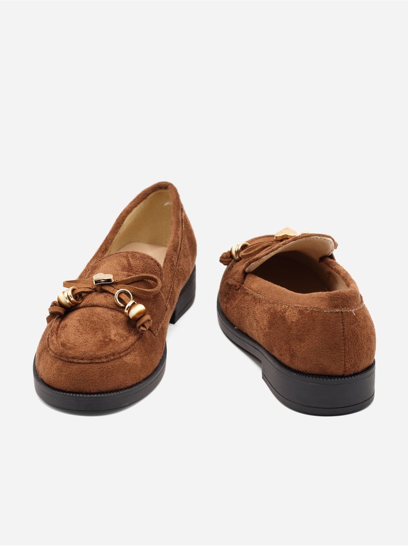 Mocasines sin cordones Marrón - Kiabi