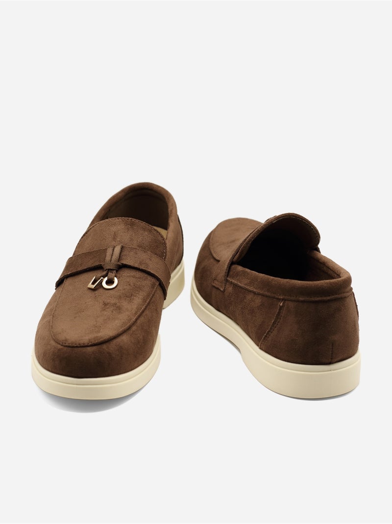 Mocasines sin cordones Marrón - Kiabi