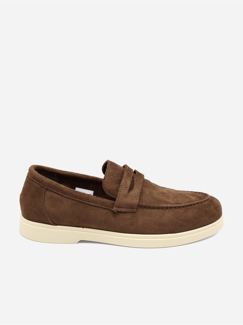 Mocasines sin cordones Marrón - Kiabi