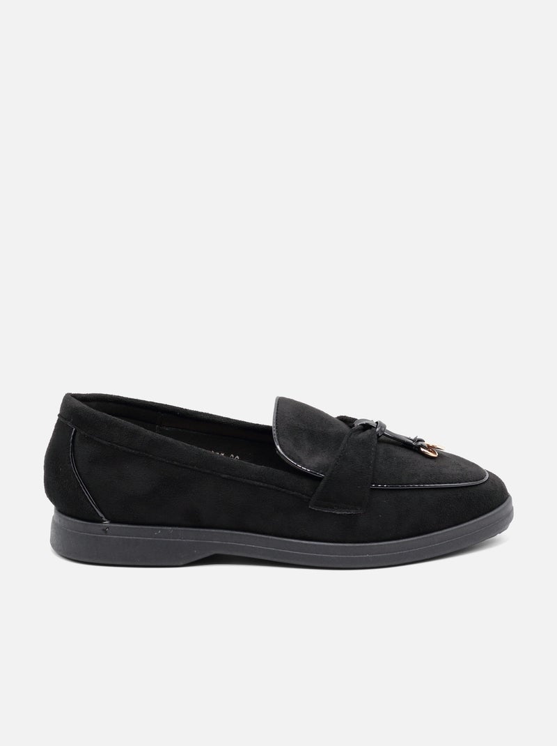 Mocasines sin cordones Negro - Kiabi
