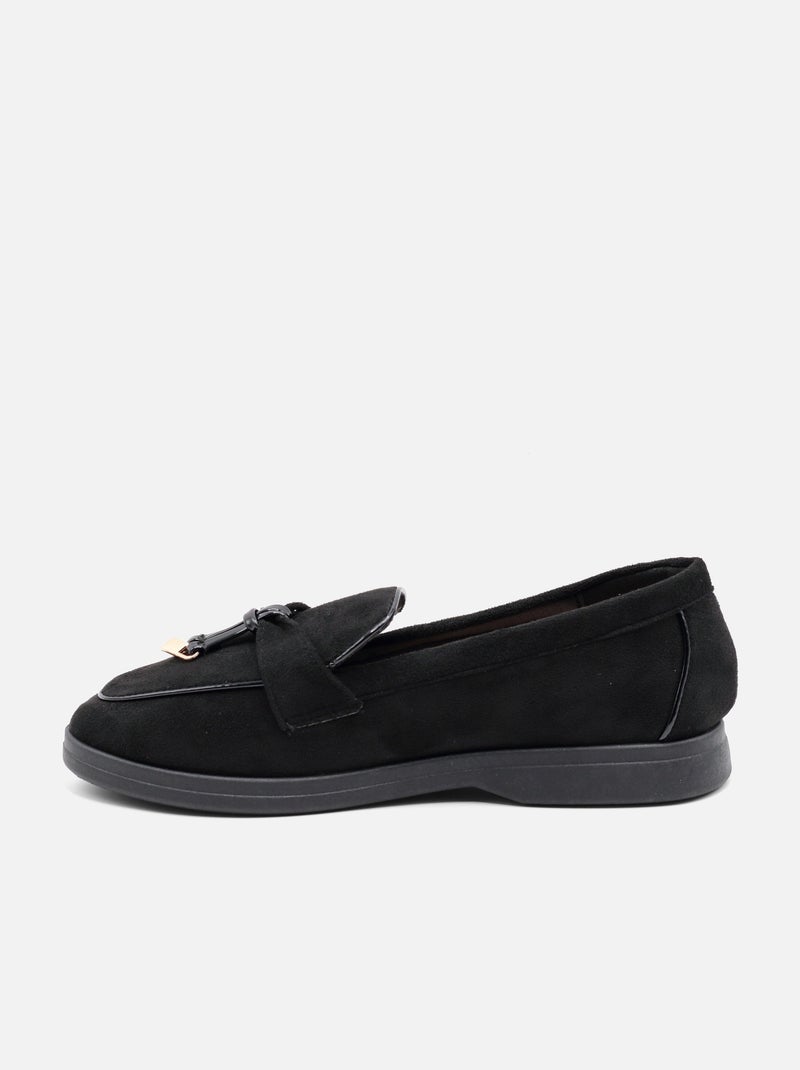 Mocasines sin cordones Negro - Kiabi
