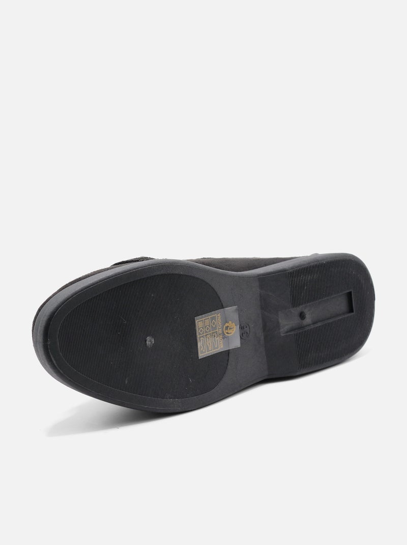 Mocasines sin cordones Negro - Kiabi
