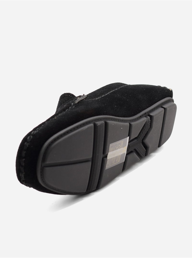 Mocasines sin cordones Negro - Kiabi