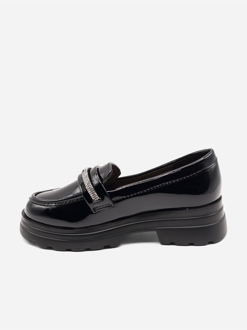 Mocasines sin cordones Negro - Kiabi