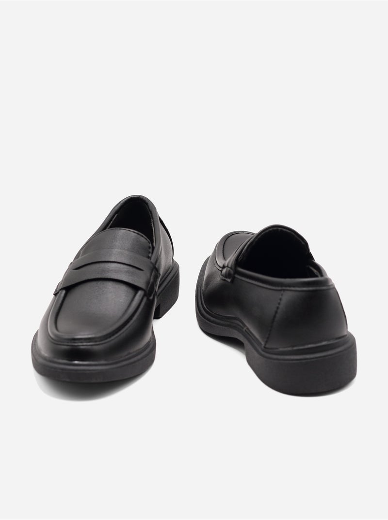 Mocasines sin cordones Negro - Kiabi