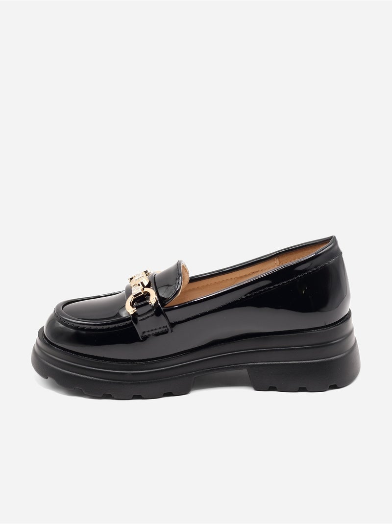 Mocasines sin cordones Negro - Kiabi
