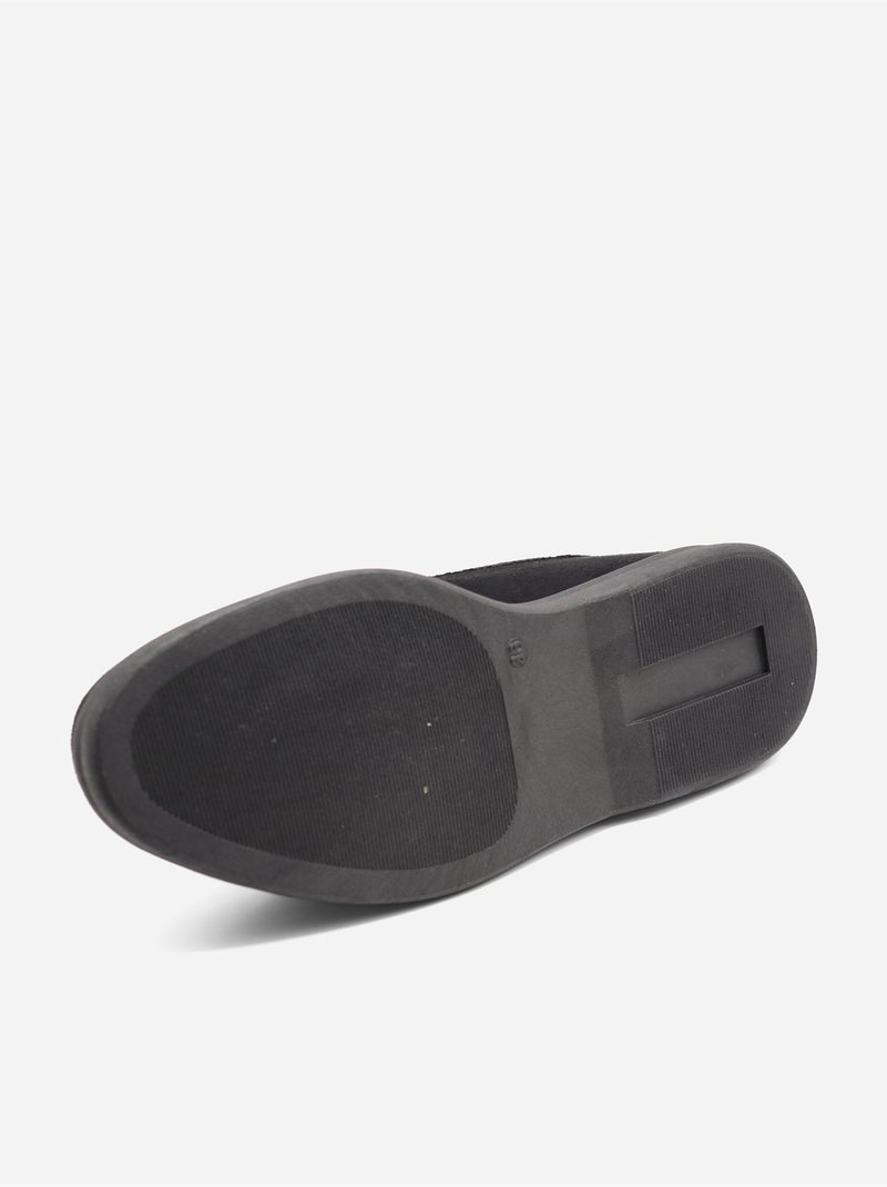 Mocasines sin cordones Negro - Kiabi