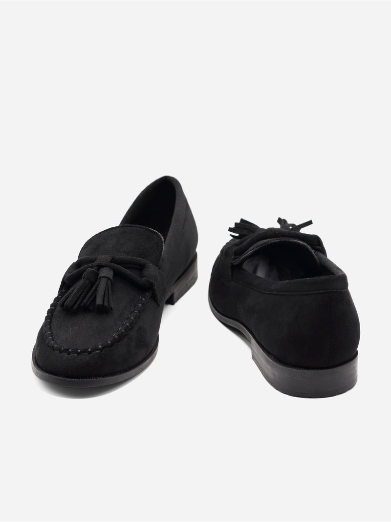 Mocasines sin cordones Negro - Kiabi
