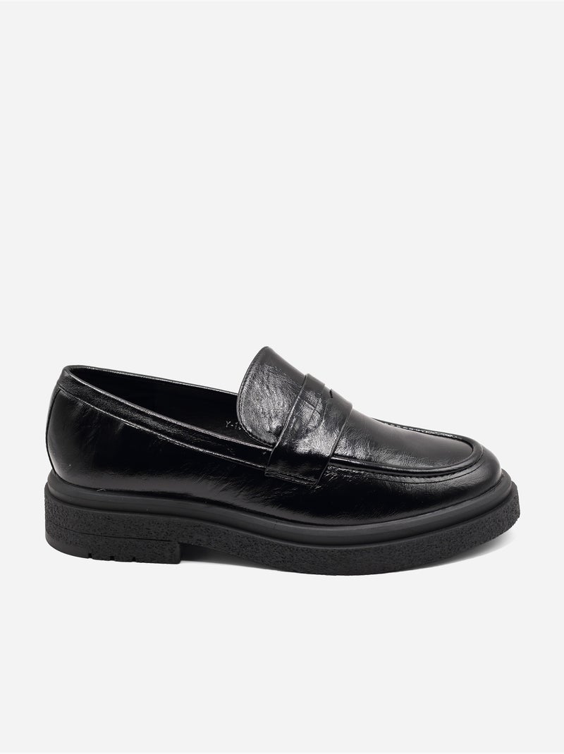 Mocasines sin cordones Negro - Kiabi