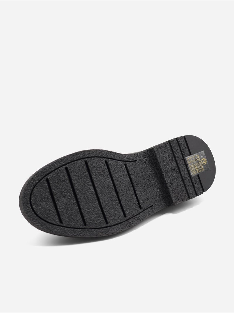 Mocasines sin cordones Negro - Kiabi