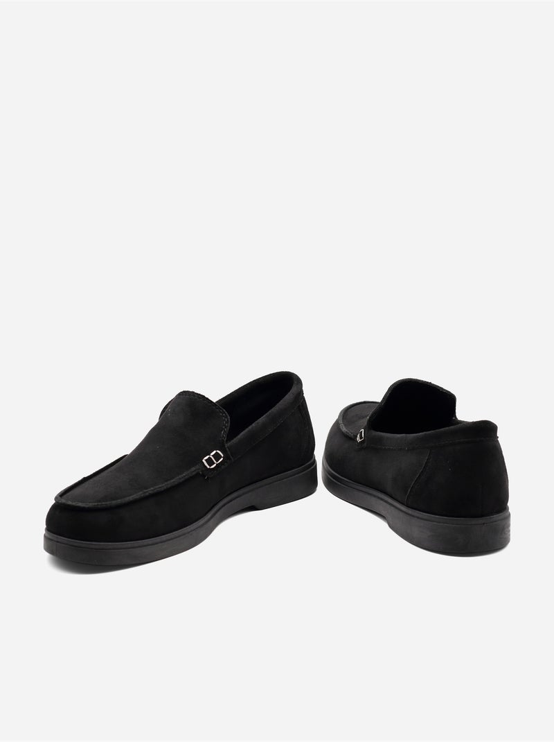 Mocasines sin cordones Negro - Kiabi