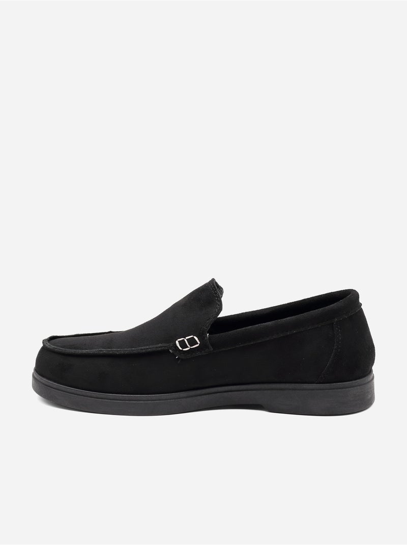 Mocasines sin cordones Negro - Kiabi