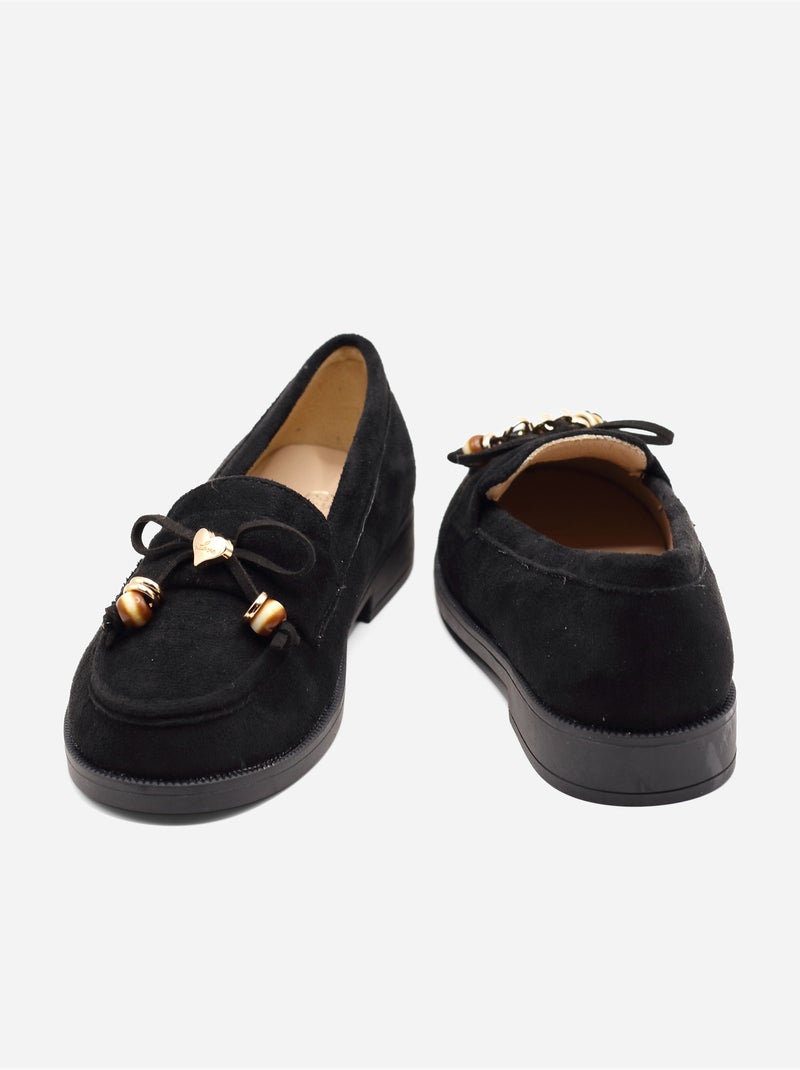 Mocasines sin cordones Negro - Kiabi