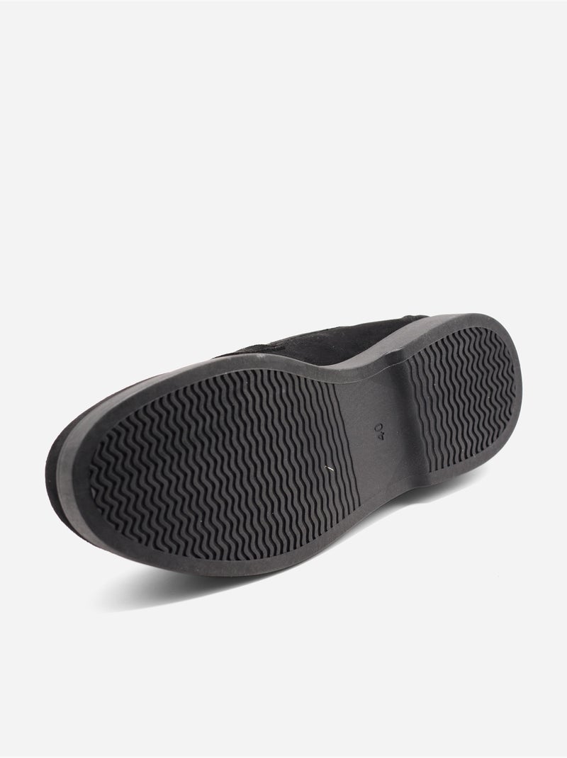 Mocasines sin cordones Negro - Kiabi
