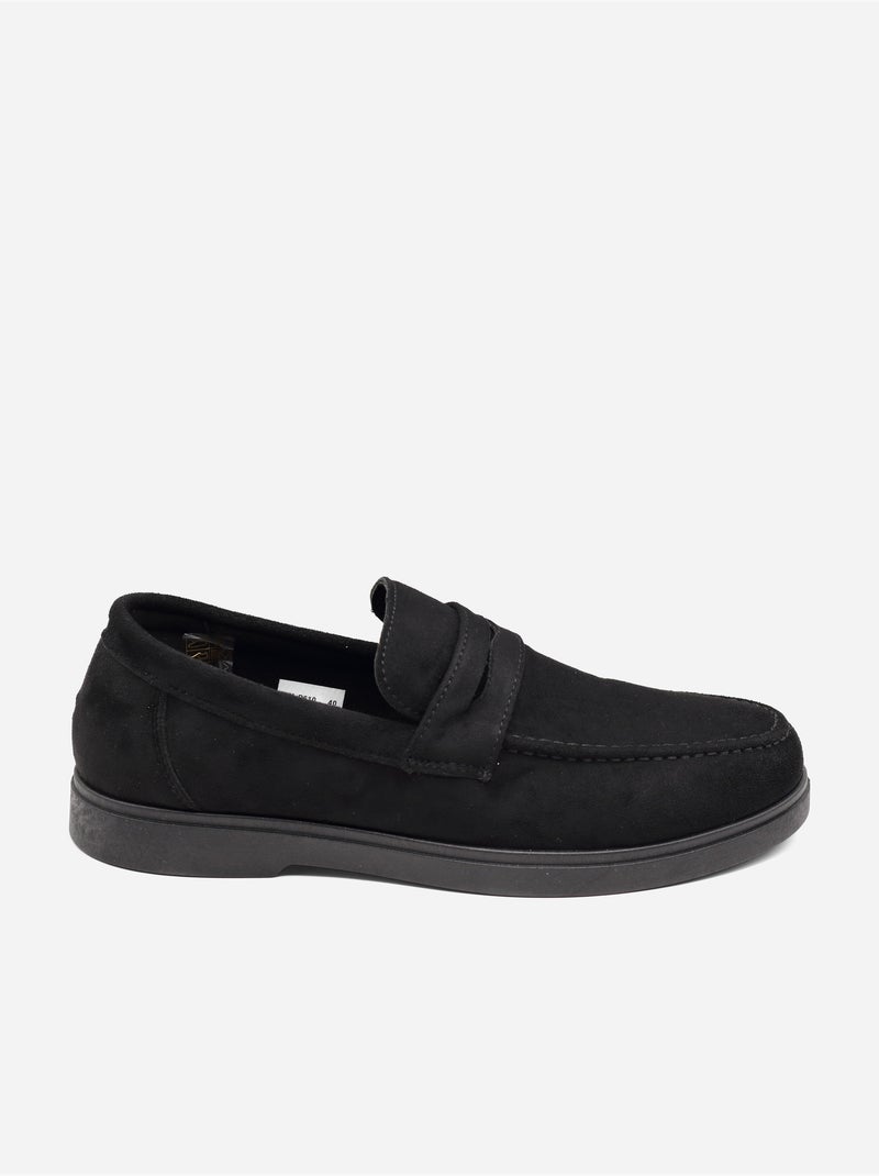 Mocasines sin cordones Negro - Kiabi