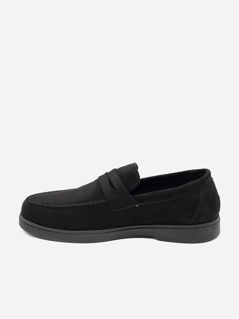 Mocasines sin cordones Negro - Kiabi