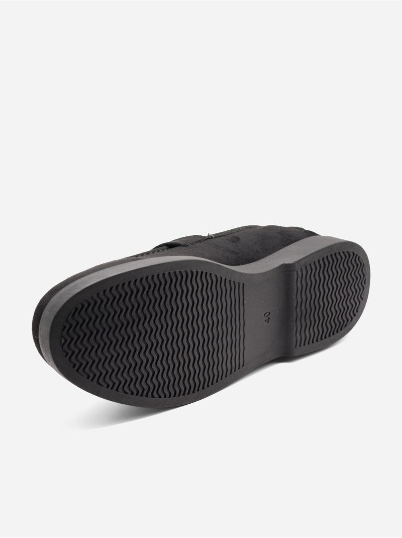 Mocasines sin cordones Negro - Kiabi