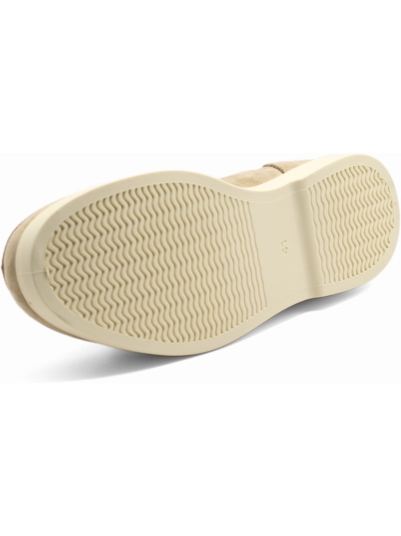 Mocasines sin cordones Taupe - Kiabi