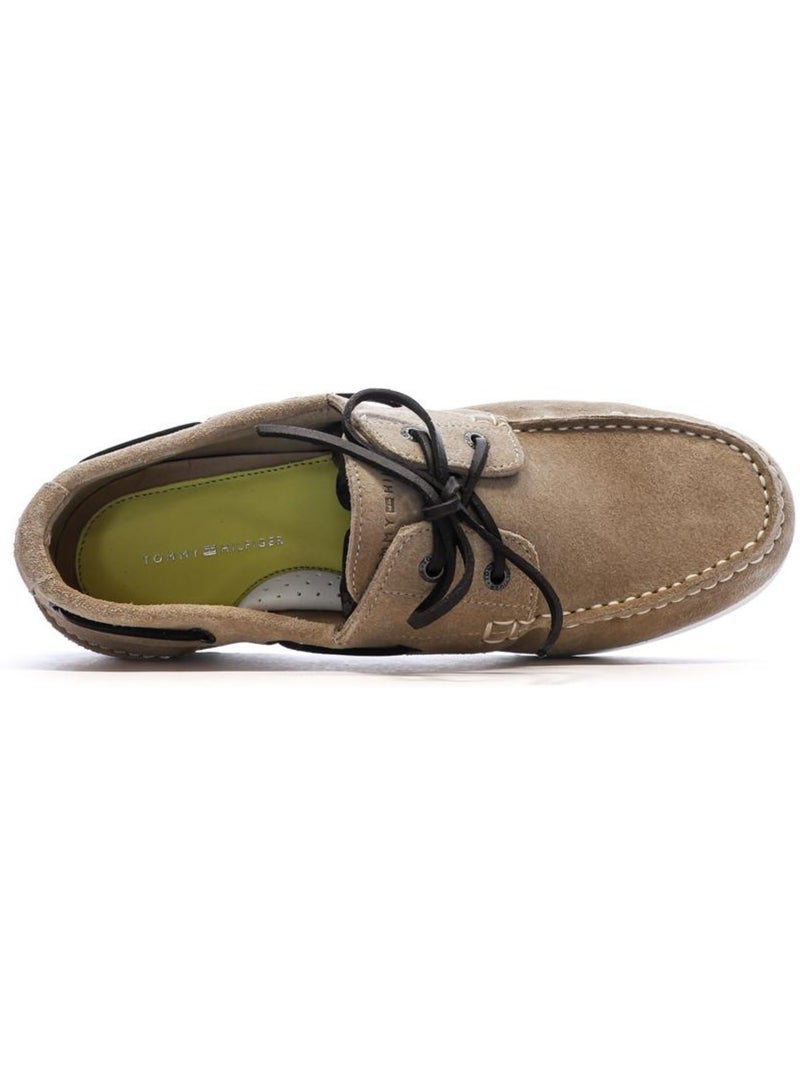 Mocasines tommy hilfiger de hombre Marrón capuchino - Kiabi