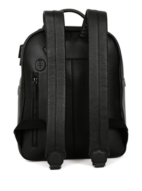 Mochila - 13" & a4 - cuero encore hexagona - Kiabi