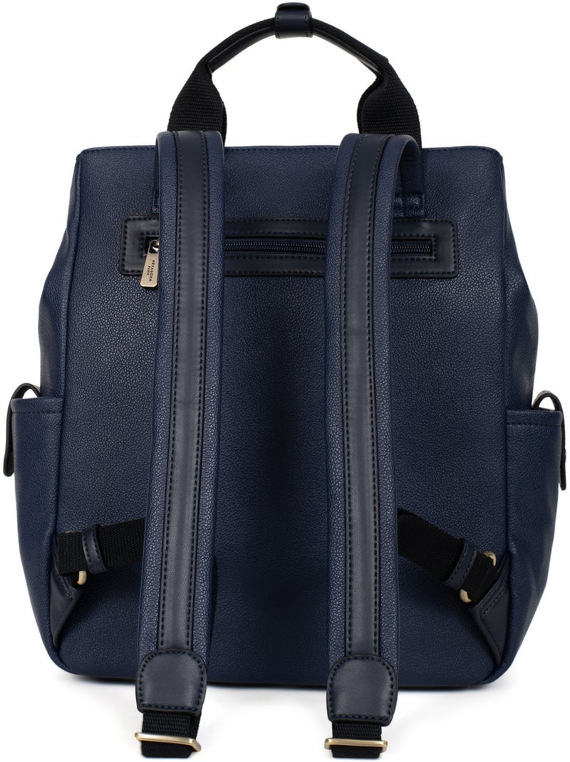 Mochila - 13" & a4 ronda hexagona Azul marino - Kiabi