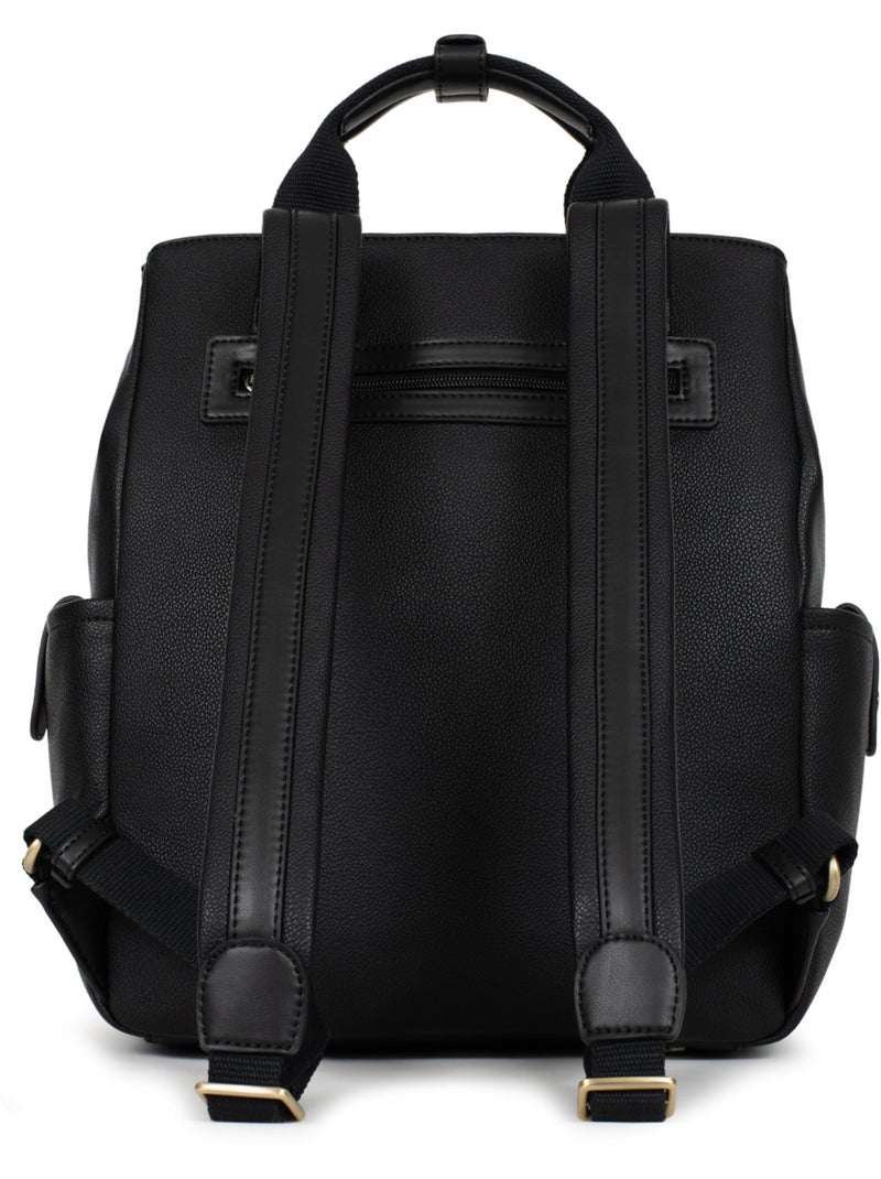 Mochila - 13" & a4 ronda hexagona Negro - Kiabi