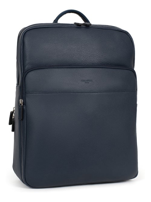 Mochila - 15" & tableta & a4 - cuero confort hexagona - Kiabi