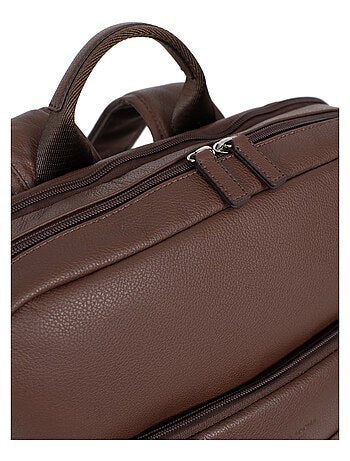 Mochila - 15" & tableta & a4 - cuero confort hexagona