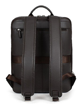 Mochila - 15" & tableta & a4 - cuero confort hexagona