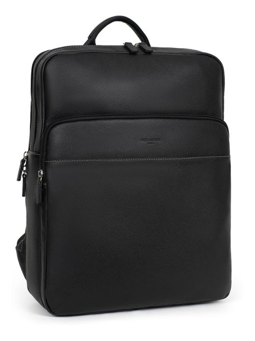 Mochila - 15" & tableta & a4 - cuero confort hexagona - Kiabi