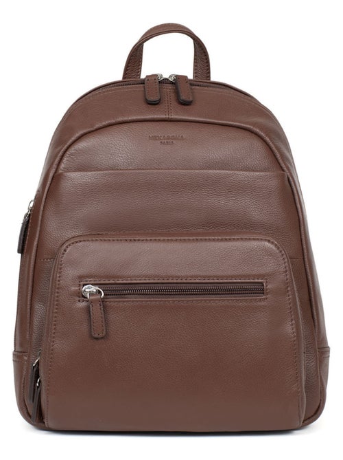 Mochila - Cuero CONFORT - Kiabi