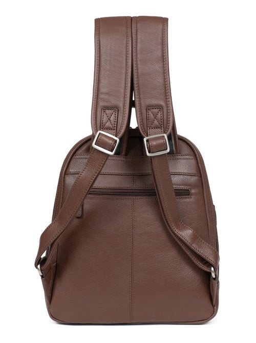 Mochila - Cuero CONFORT - Kiabi