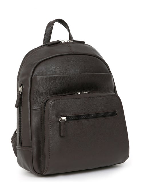 Mochila - Cuero CONFORT - Kiabi