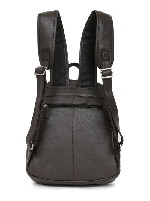 Mochila - Cuero CONFORT - Kiabi