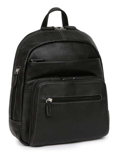 Mochila - Cuero CONFORT - Kiabi